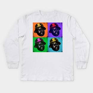 Pop Art Schoolboy Q Kids Long Sleeve T-Shirt